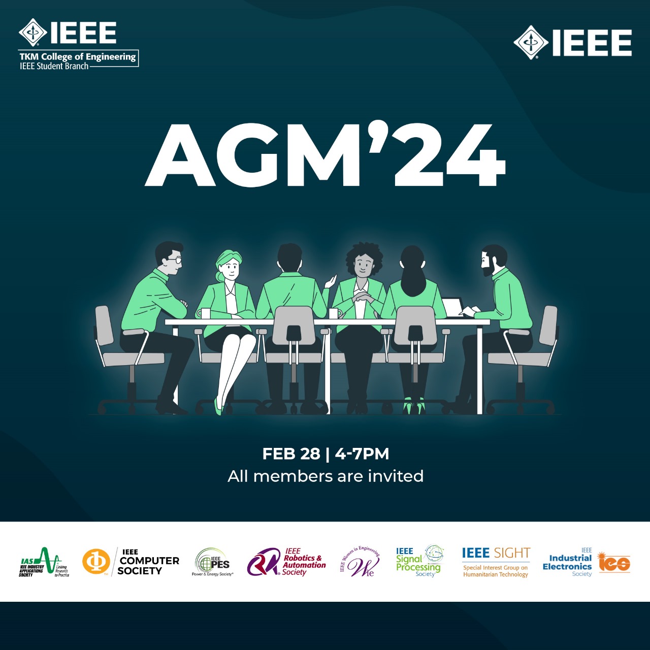 Annual General Meeting 2024 IEEE SB TKMCE